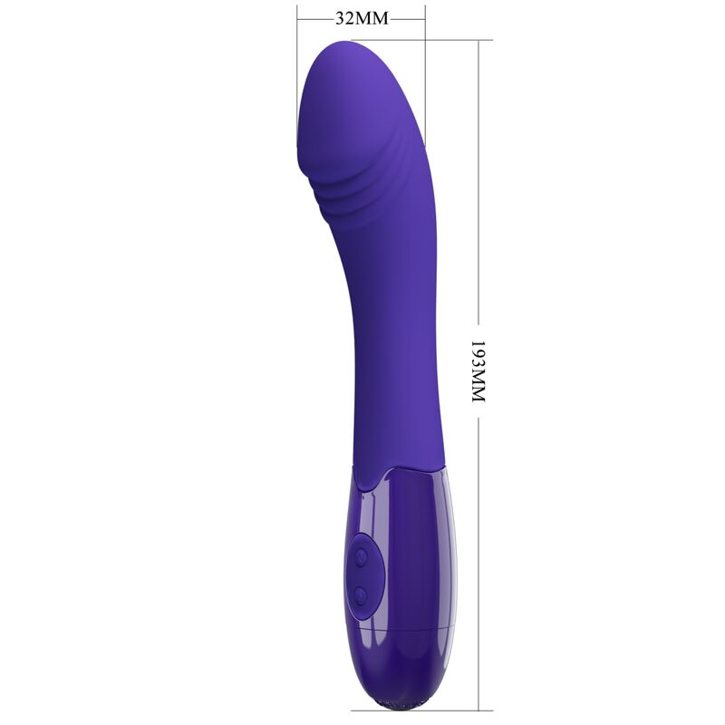 PRETTY LOVE - DILDO VIBRATEUR VIOLET ELEMENTAL YOUTH - Sensualia