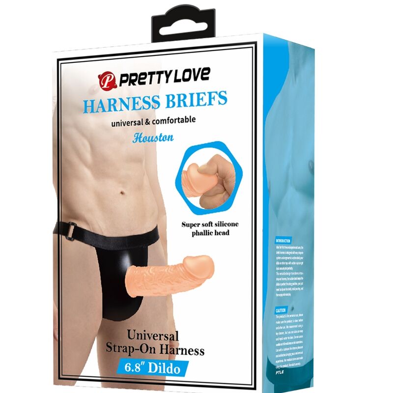 PRETTY LOVE - SLIPS HARNNES AVEC DIDLO INCLUS - Sensualia