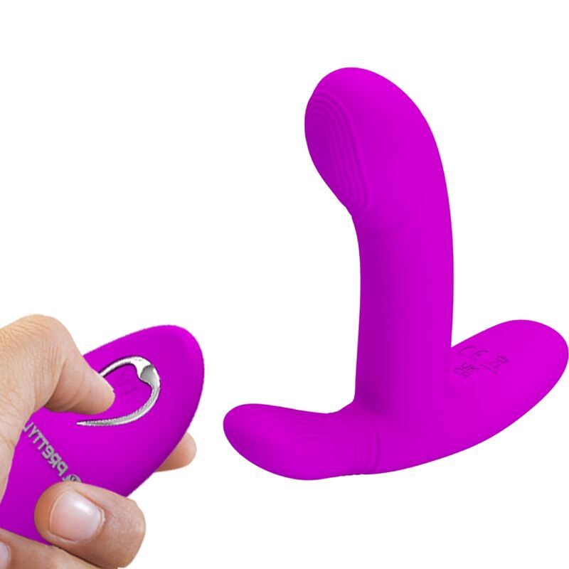PRETTY LOVE - GERI CLITORIS MASSAGER ROSE TÉLÉCOMMANDE - Sensualia