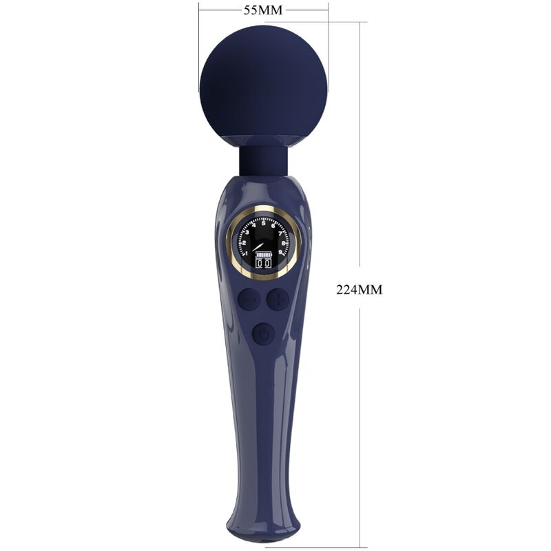 PRETTY LOVE - BAGUETTE VIBRANTE SKYLER BLEU - Sensualia