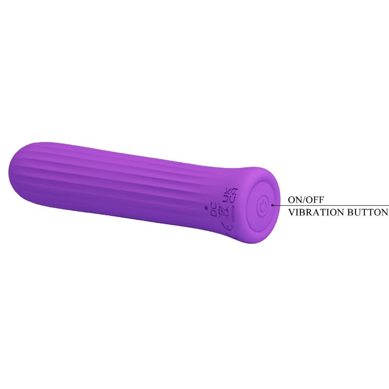 PRETTY LOVE - BLANCHE VIBRATEUR STIMULATEUR LILAS - Sensualia