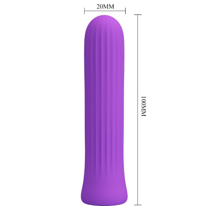 PRETTY LOVE - BLANCHE VIBRATEUR STIMULATEUR LILAS - Sensualia