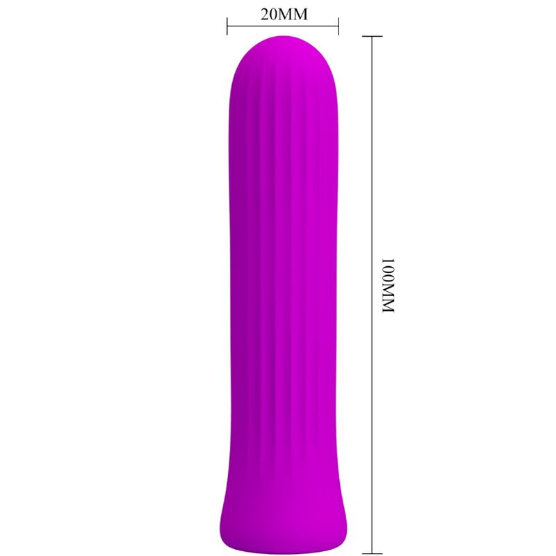 PRETTY LOVE - BLANCHE VIBRATEUR STIMULATEUR ROSE - Sensualia