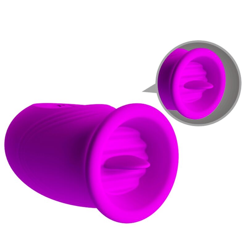 PRETTY LOVE - VIBRATEUR RECHARGEABLE DAISY DUAL EGG VIOLET - Sensualia