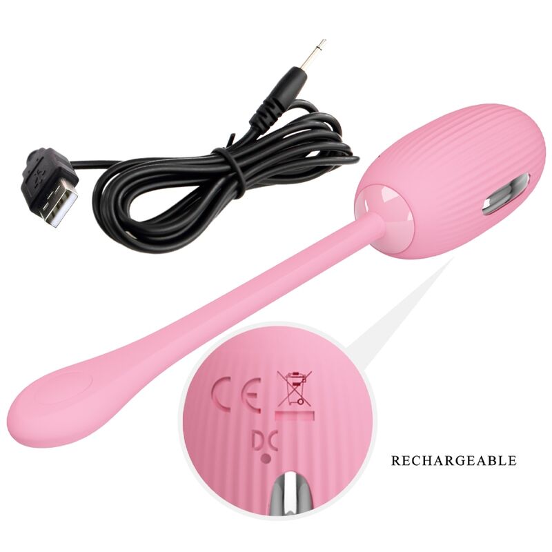 PRETTY LOVE - OEUF VIBRANT RECHARGEABLE ROSE DOREEN - Sensualia