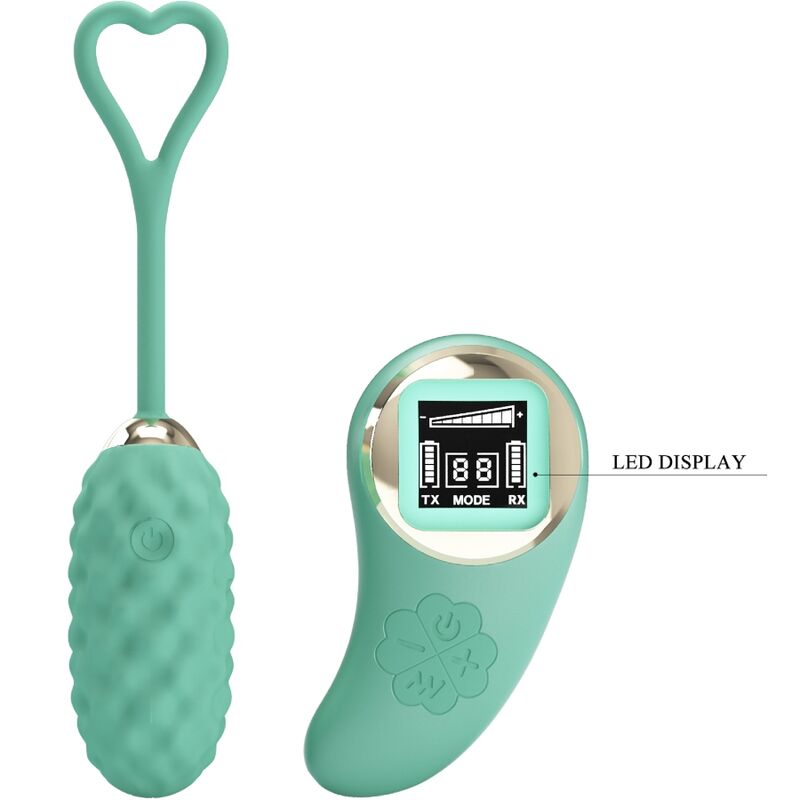 PRETTY LOVE - OEUF VIBRANT TÉLÉCOMMANDE VIVIAN GREEN - Sensualia