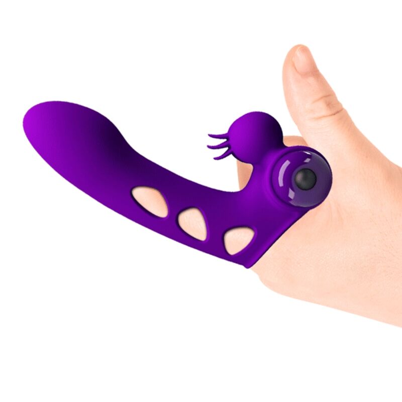PRETTY LOVE - COUVERCLE DE DOIGT VIBRATEUR ORLANDO VIOLET - Sensualia