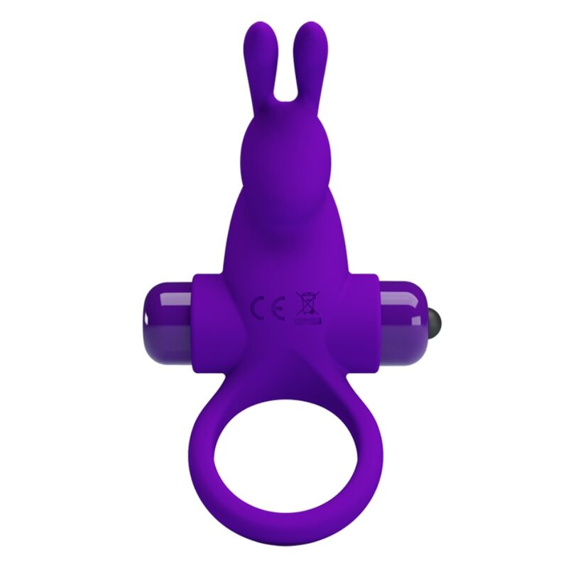 PRETTY LOVE - ANNEAU VIBRATEUR I RABBIT POUR PÉNIS VIOLET - Sensualia