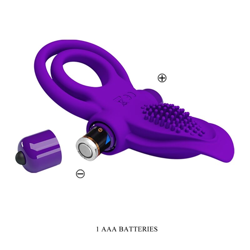 PRETTY LOVE - ANNEAU PÉNIS VIBRANT VIOLET - Sensualia