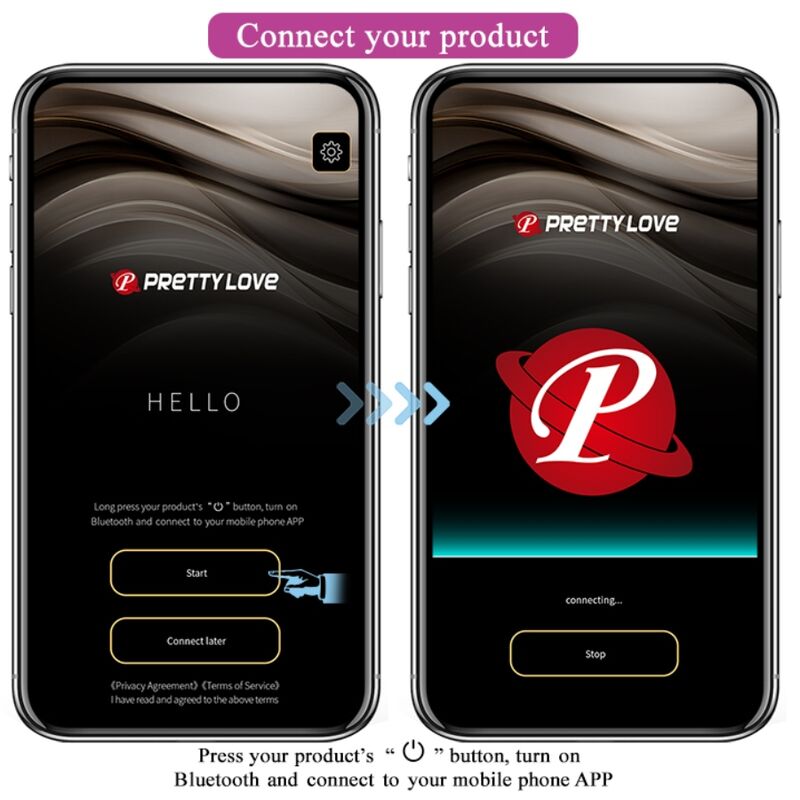 PRETTY LOVE - BALLES VIBRANTES RECHARGEABLES ELVIRA VIOLET - Sensualia