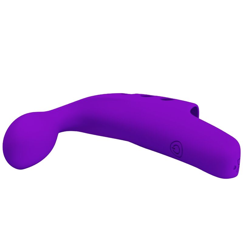 PRETTY LOVE - VIBRATEUR DOIGT RECHARGEABLE GORGON VIOLET - Sensualia