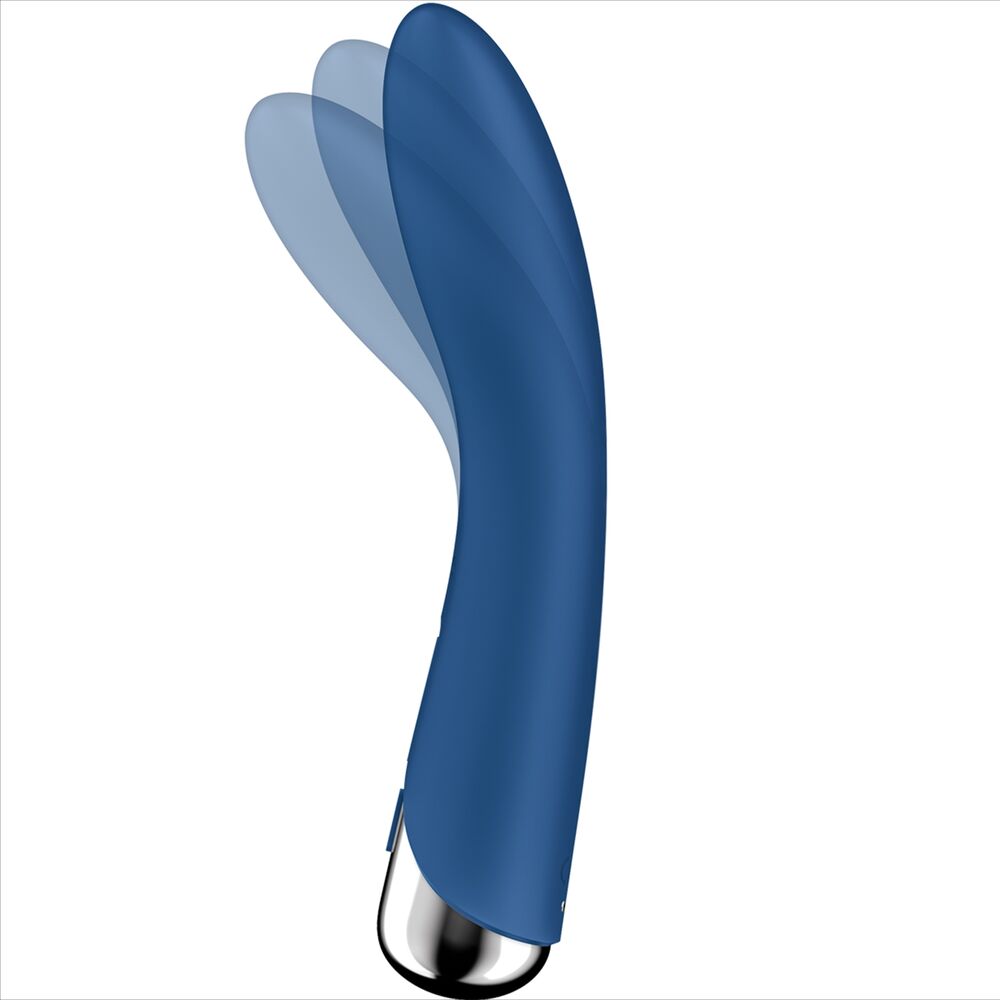 SATISFYER - SPINNING VIBE 1 VIBRATEUR ROTATEUR G-SPOT ROUGE - Sensualia