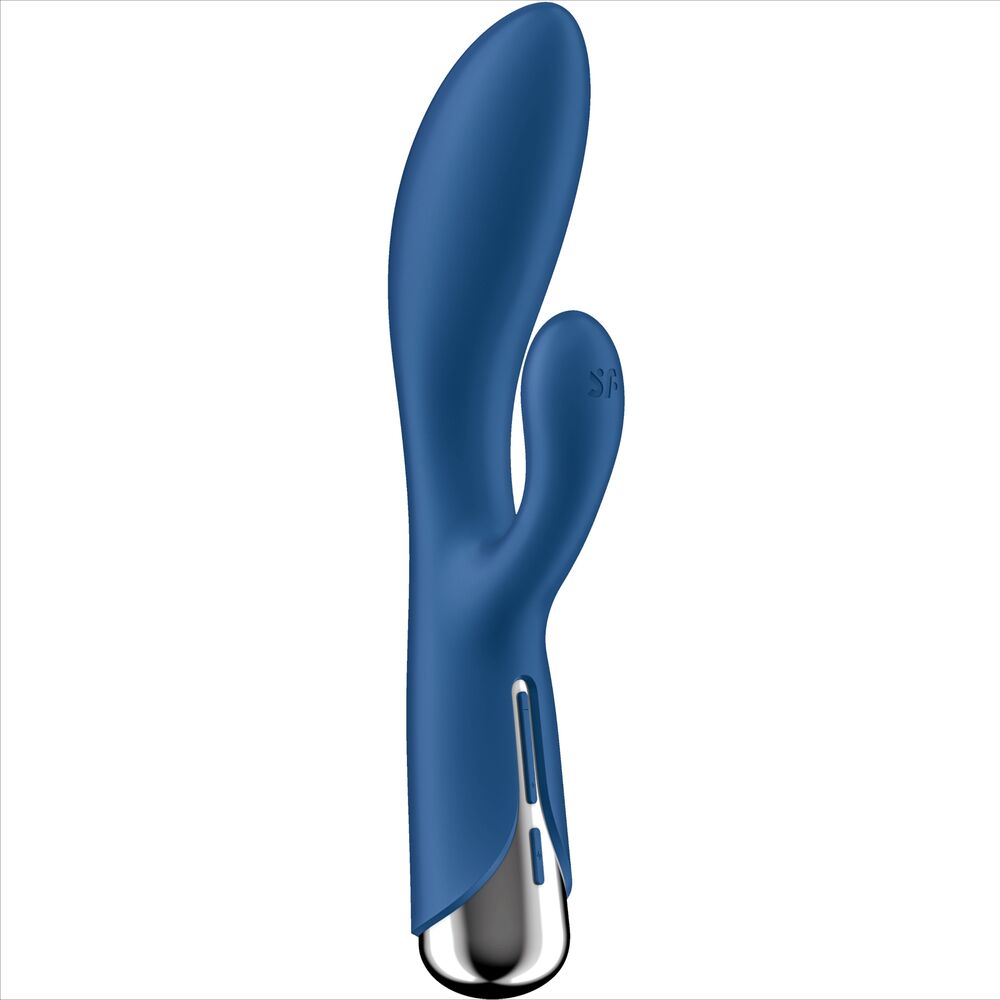 SATISFYER - SPINNING RABBIT 1 ESTIMULACION CLITORIS Y PUNTO G ROJO - Sensualia