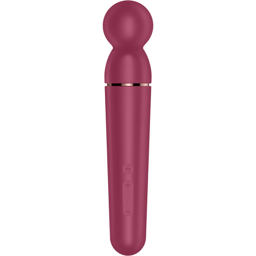 SATISFYER - PLANET WAND-ER VIBRATEUR MASSAGER BERRY - Sensualia