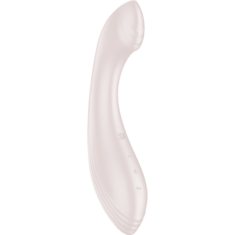 SATISFYER - STIMULATEUR VIBRATEUR G-FORCE G-SPOT ROSE - Sensualia