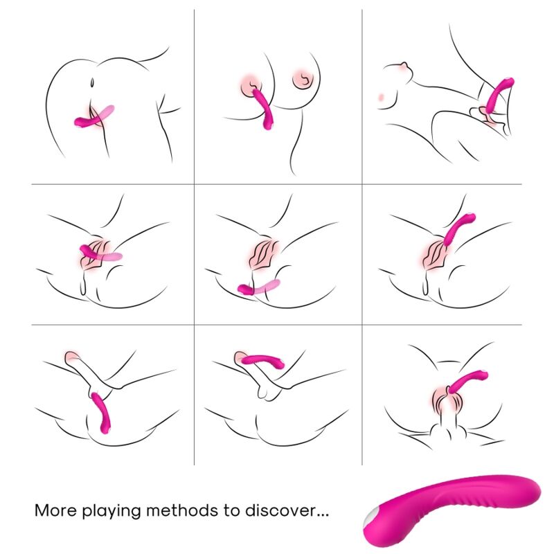 ARMONY - VIBRATEUR LEGEND SILICONE FUCHSIA ARMONY VIBRATORS