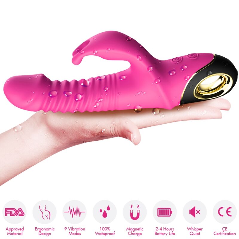 ARMONY - ZING GODE VIBRATEUR LAPIN FUCHSIA - Sensualia
