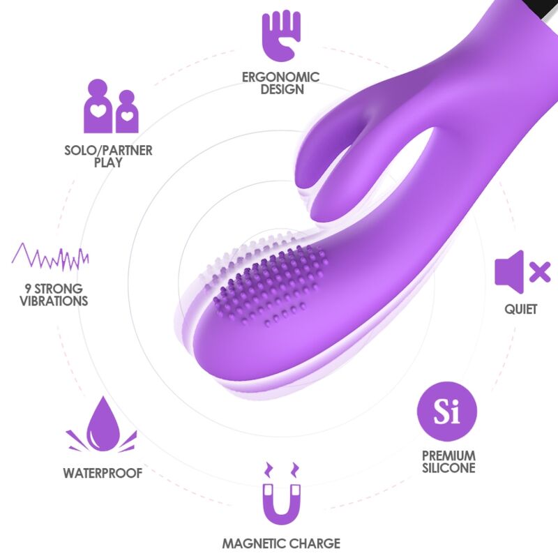 ARMONY - VIBRATEUR LAPIN VIOLET ARMONY VIBRATORS