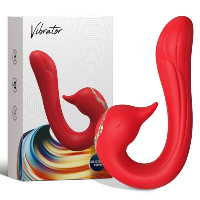 ARMONY - VIBRATEUR DELFIN MULTIPOSITION & EFFET CHALEUR ROUGE - Sensualia