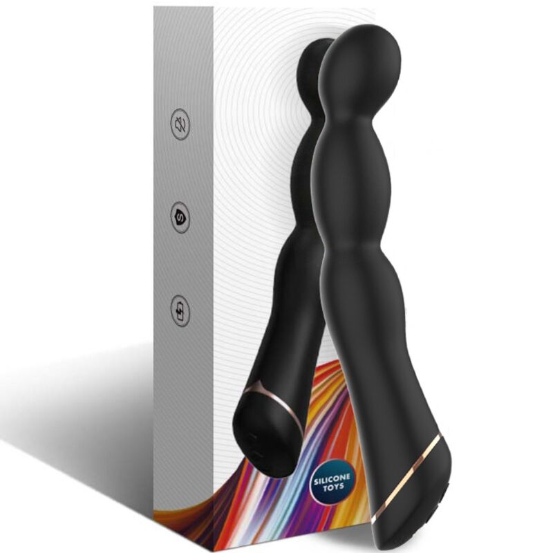 ARMONY - VIBRATEUR BAMBU RÉGLABLE NOIR - Sensualia