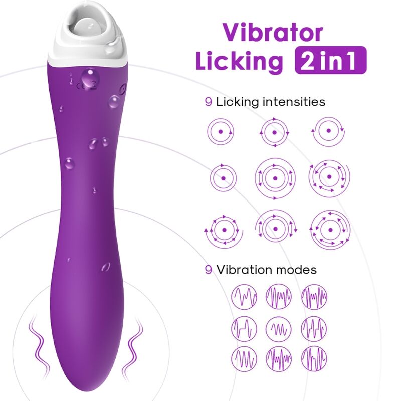 ARMONY - FAIRYLAND LICKING VIBRANT CLITO & VIBRATEUR VIOLET ARMONY STIMULATORS