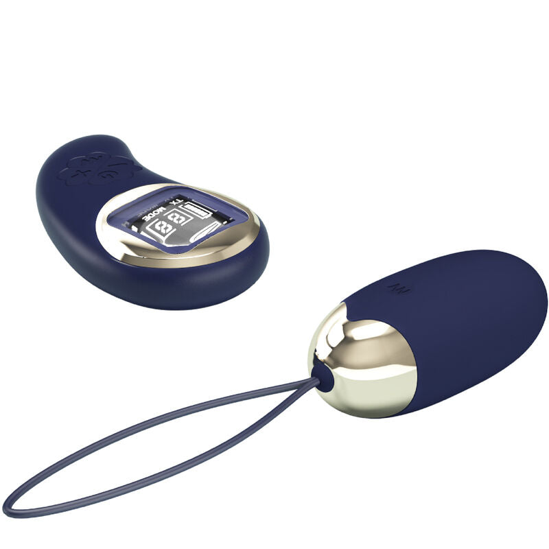 PRETTY LOVE - TÉLÉCOMMANDE OEUF VIBRANT MINA BLEU - Sensualia