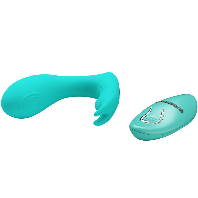 PRETTY LOVE - TÉLÉCOMMANDE À VIBRATION ET PULSATION IDABELLE BLEU - Sensualia