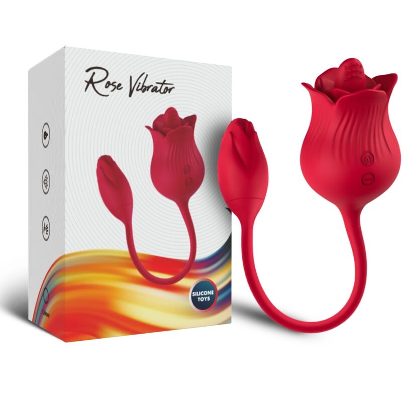 ARMONY - VIBRATEUR ROSE CON COLA ROUGE ARMONY STIMULATORS