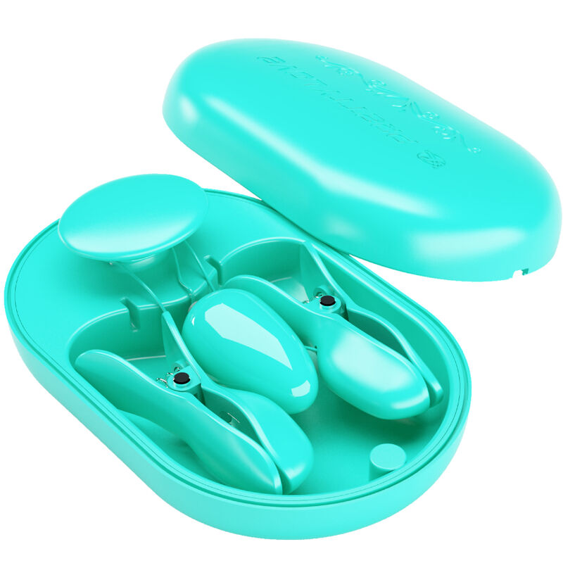 PRETTY LOVE - BOITE SURPRISE PINCE A ELECTRO STIMULATION BLEUE - Sensualia