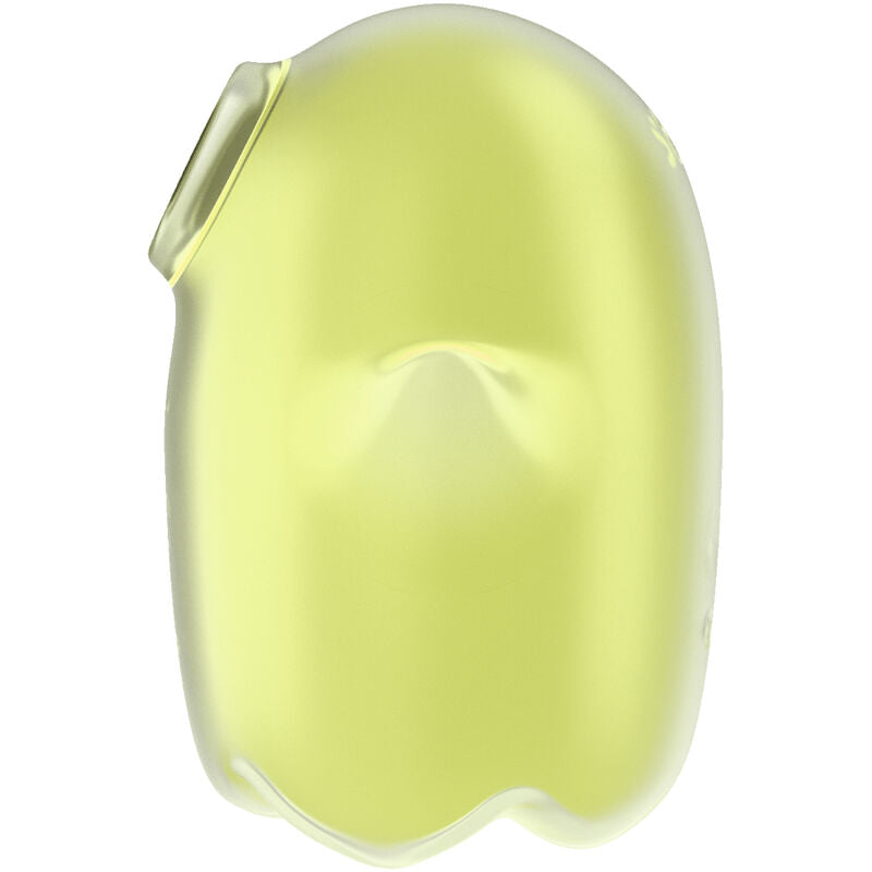 SATISFYER - GLOWING GHOST AIR PULSE & VIBRADOR AMARILLO - Sensualia