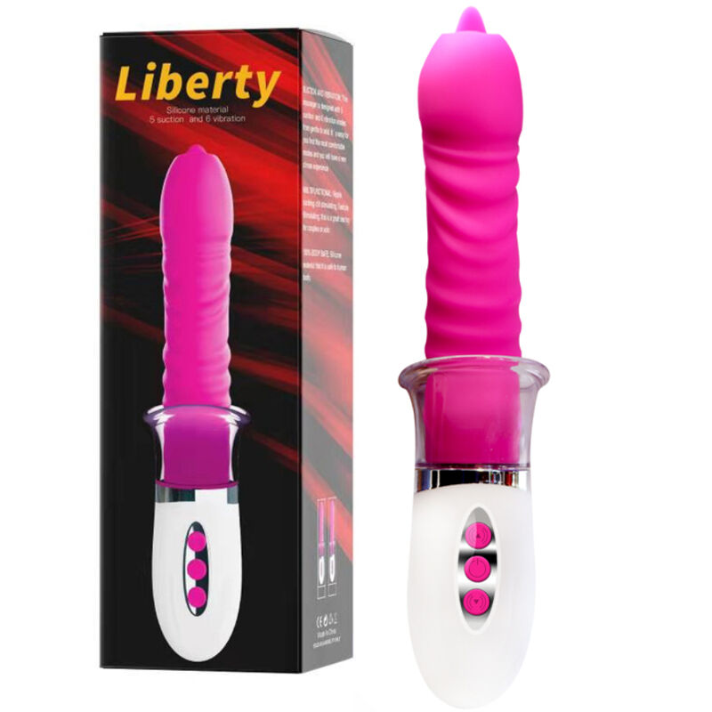 ARMONY - VIBRATEUR LIBERTY & POUSSÉE AVEC LANGUE - Sensualia