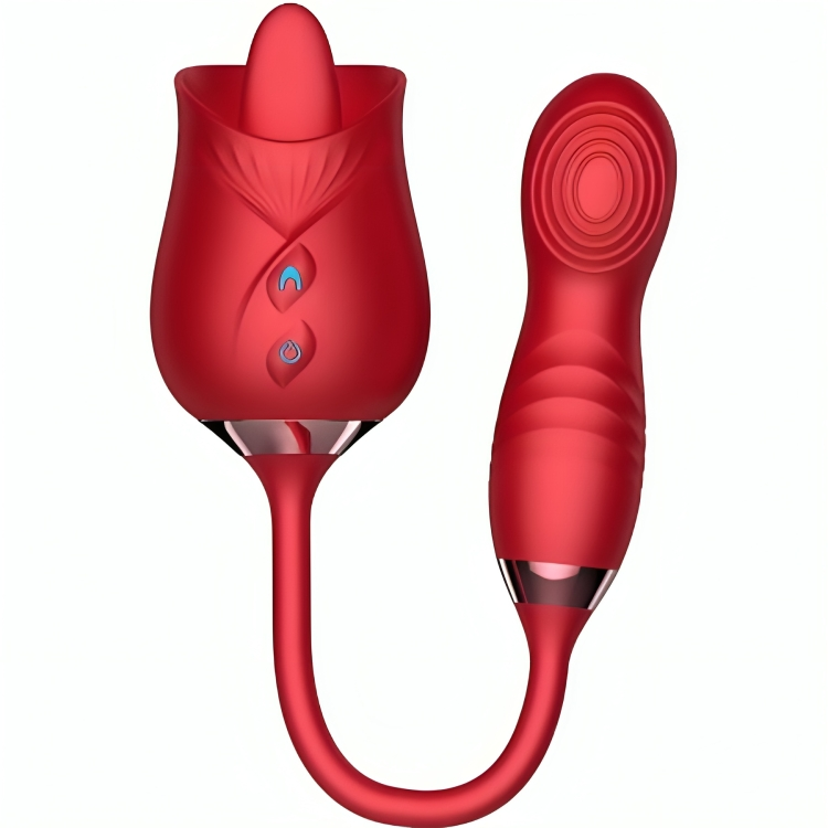 ARMONY - VIBRATEUR DE FLEUR DELIGHT & BUMPING AVEC LANGUE ROUGE ARMONY STIMULATORS