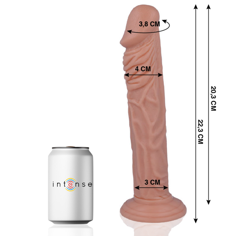 MR INTENSE - 27 PÉNIS RÉALISTE 22.3 CM -O- 4 CM - Sensualia