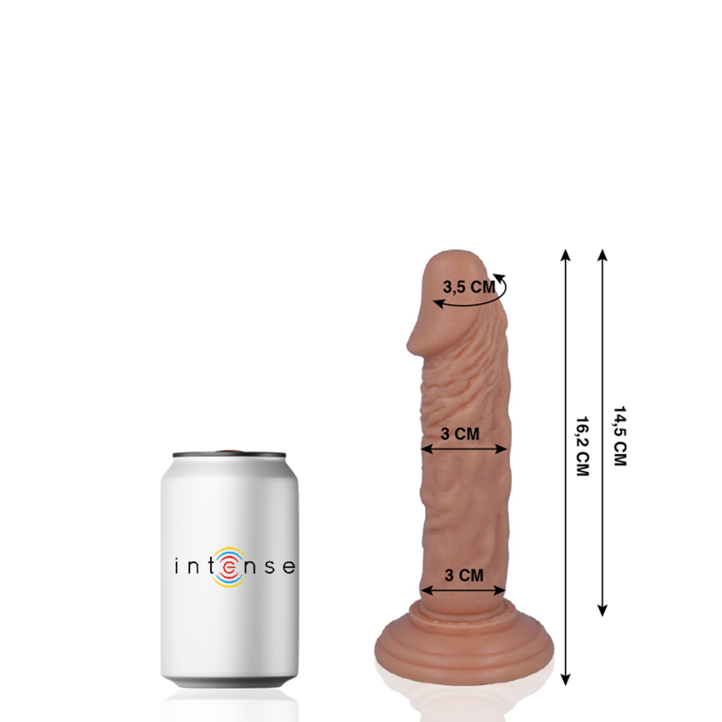 MR INTENSE - 3 PÉNIS RÉALISTE 16.2 CM -O- 3 CM - Sensualia