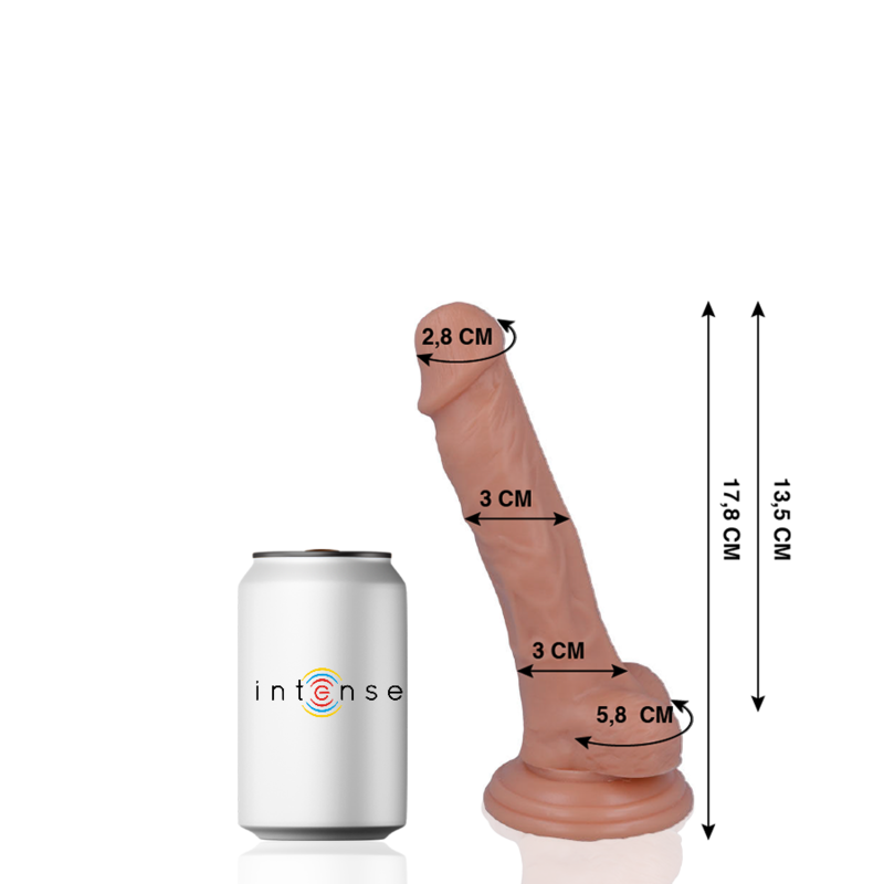MR INTENSE - 9 PÉNIS RÉALISTE 17.8 CM -O- 3 CM - Sensualia