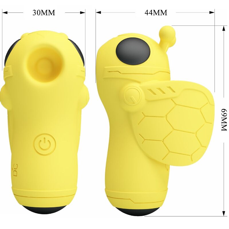 PRETTY LOVE - MINI JOUETS AMUSANTS PAR MAGIC BEE VIBRATEUR ET SUCKER PRETTY LOVE SMART