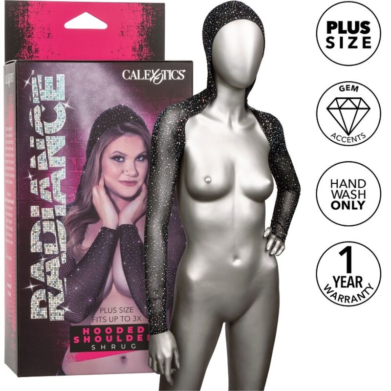 CALEXOTICS - RADIANCE SHUG DÉPAULE CAPUCHE RHIN GRANDE TAILLE - Sensualia