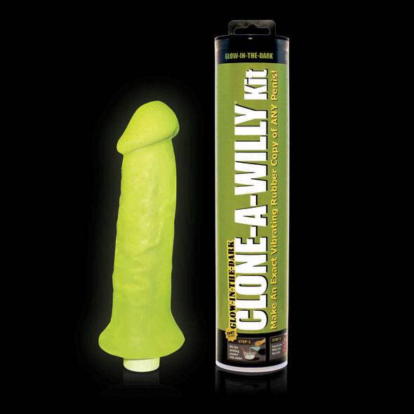 CLONE A WILLY - CLONEUR DE PÉNIS VERT LUMINESCENT AVEC VIBRATEUR - Sensualia