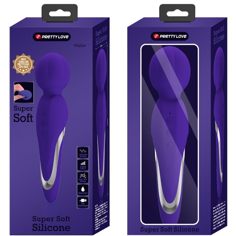 PRETTY LOVE - BAGUETTE VIBRANTE WALTER VIOLET - Sensualia