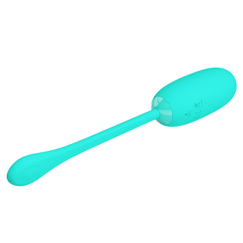 PRETTY LOVE - JULIUS OEUF VIBRANT IMPERMÉABLE-RECHARGEABLE AQUA VERT - Sensualia
