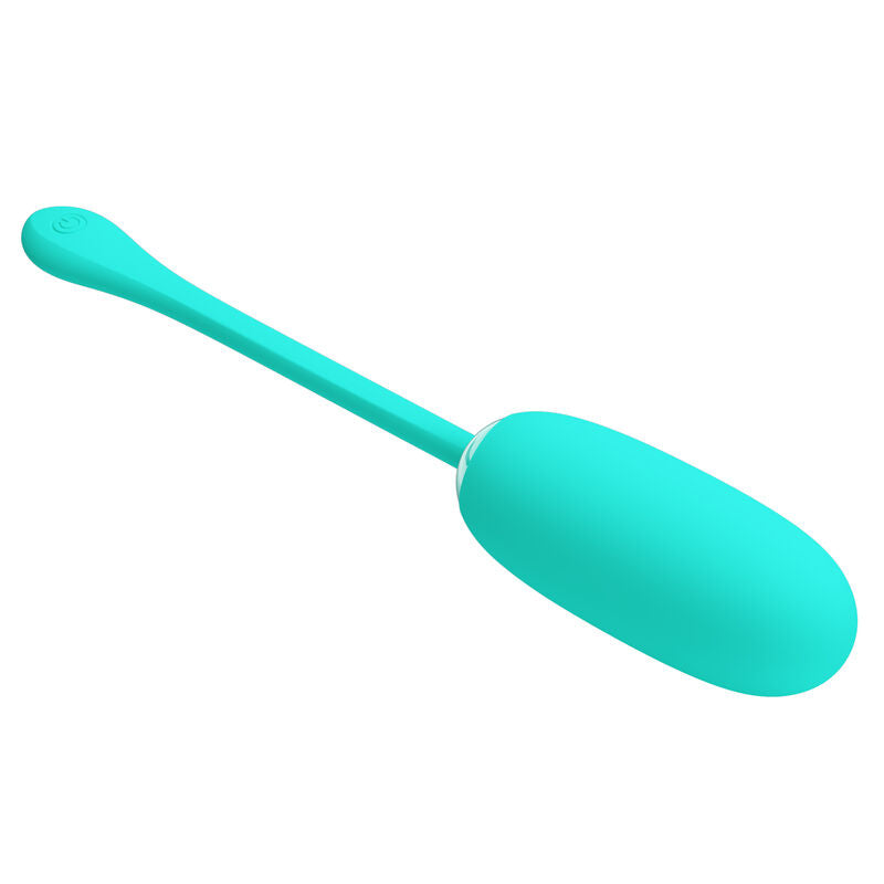 PRETTY LOVE - JULIUS OEUF VIBRANT IMPERMÉABLE-RECHARGEABLE AQUA VERT - Sensualia