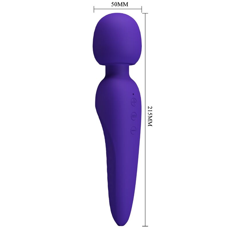 PRETTY LOVE - MASSEUR MEREDITH 12 MODES DE VIBRATION VIOLET - Sensualia