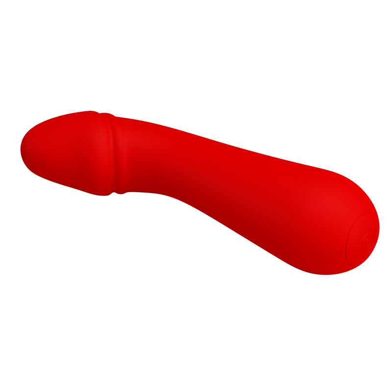PRETTY LOVE - VIBRATEUR RECHARGEABLE CETUS ROUGE - Sensualia