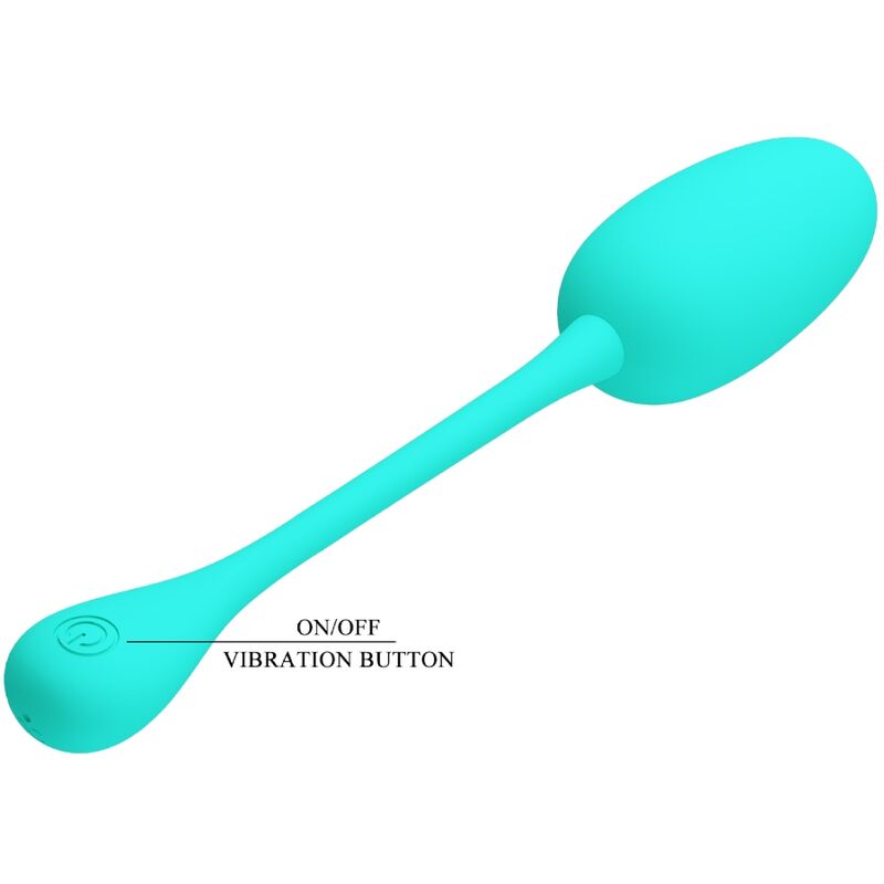 PRETTY LOVE - OEUF VIBRANT RECHARGEABLE KNUCKER VERT DEAU - Sensualia