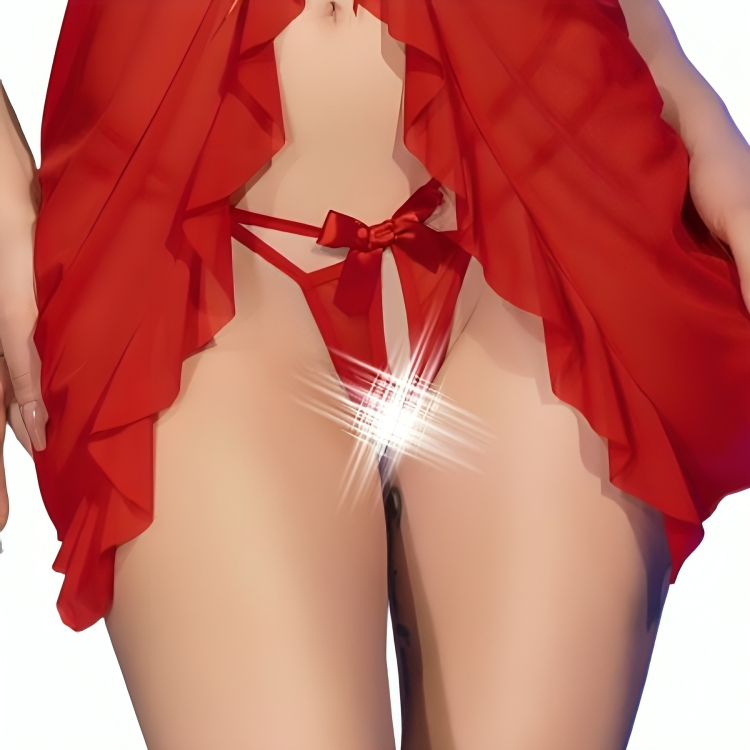 CHILIROSE - CR 4696 BABYDOLL ROJO S/M - Sensualia