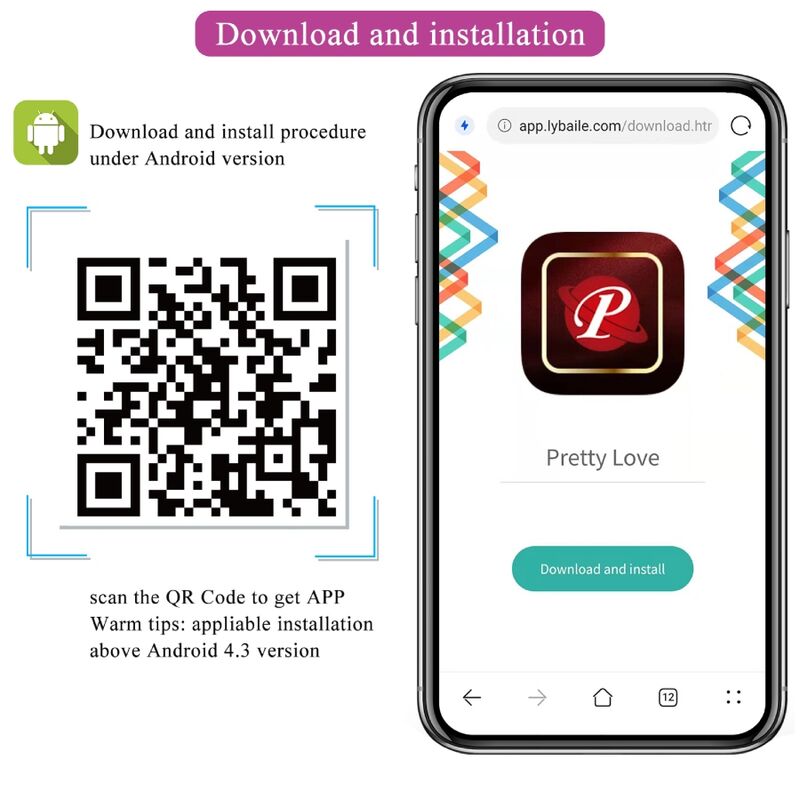 PRETTY LOVE - TÉLÉCOMMANDE JAYLEEN VIBRATOR APP VIOLET - Sensualia