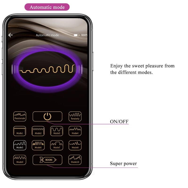 PRETTY LOVE - ELVIRA KEGEL BALLS APP TÉLÉCOMMANDE VIOLET - Sensualia