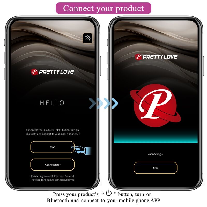 PRETTY LOVE - BILLY VIBRATION VIOLET APPLICATION GRATUITE - Sensualia