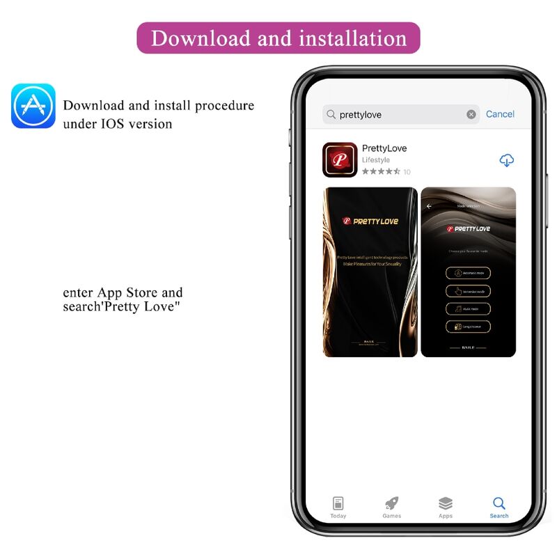 PRETTY LOVE - BILLY VIBRATION VIOLET APPLICATION GRATUITE - Sensualia