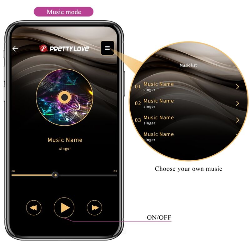 PRETTY LOVE - BILLY VIBRATION VIOLET APPLICATION GRATUITE - Sensualia